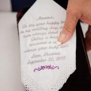 Custom Personalized Wedding Handkerchief/ Keepsake gift